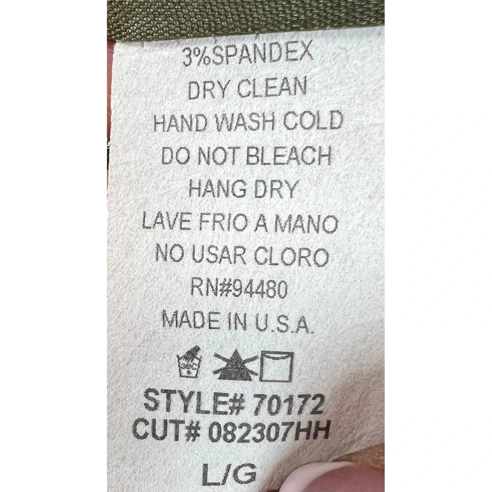 Just In Time USA Corduroy Jacket Womens Large Pink Floral Y2K Vintage - Picture 11 of 11